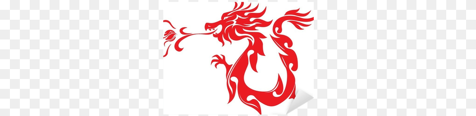 Chinese Dragons Breathe Fire, Dragon, Food, Ketchup Png Image