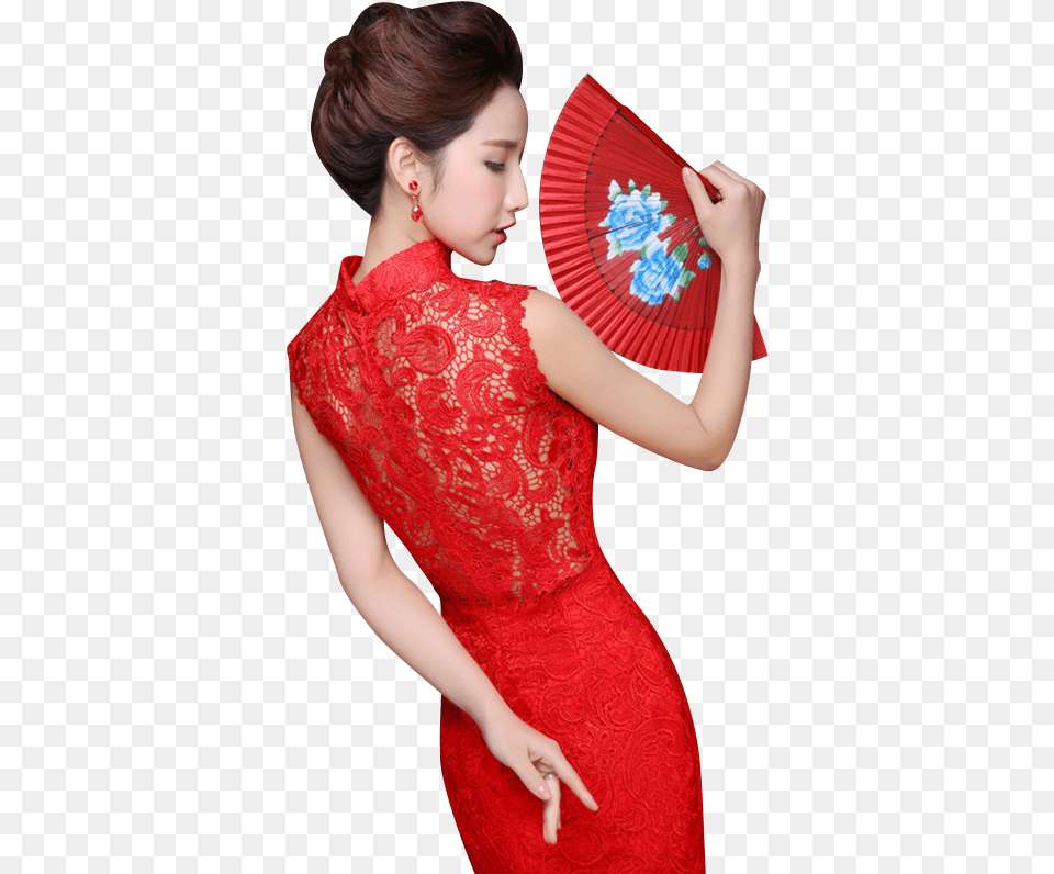 Chinese Dress Girl, Adult, Person, Gown, Formal Wear Free Png