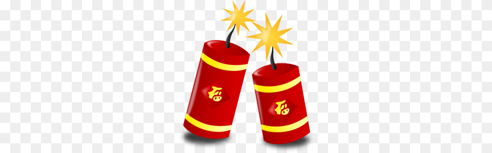 Chinese Fireworks Clip Art, Dynamite, Weapon Free Png Download