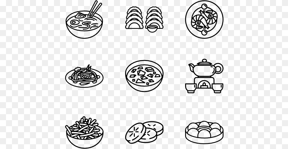 Chinese Food Chinese Food Icon, Gray Png Image