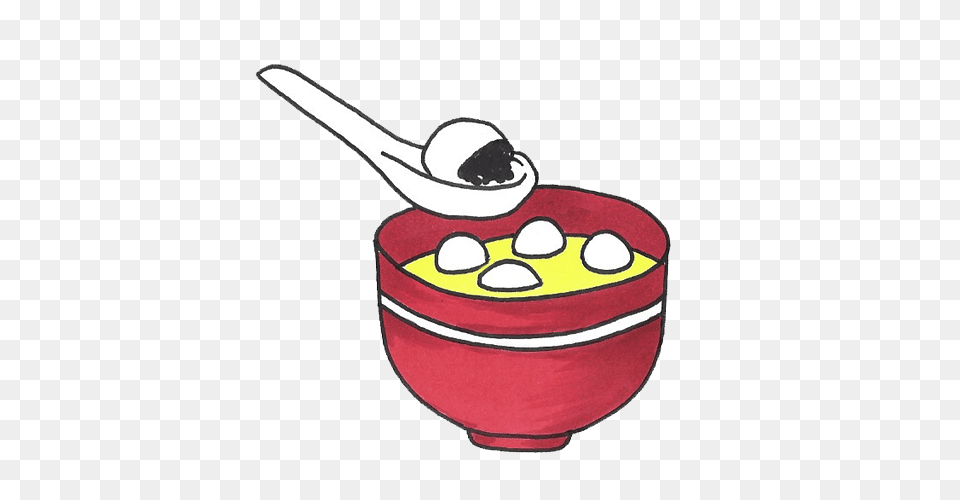 Chinese Food Clipart, Bowl, Cutlery, Soup Bowl, Spoon Free Png