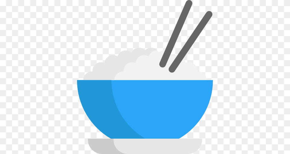Chinese Food Clipart Rice Bowl, Cutlery, Soup Bowl Png