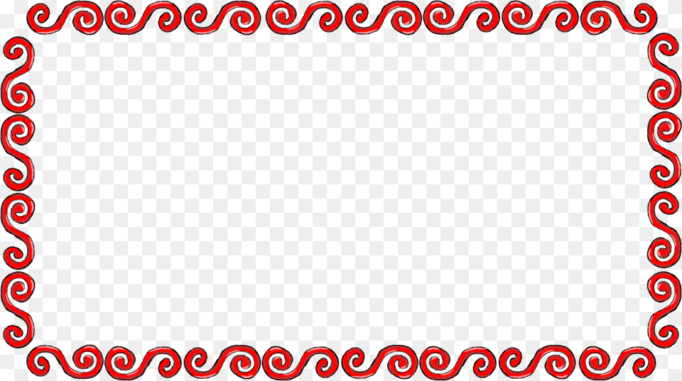 Chinese Frame Candy Cane Border Free Png