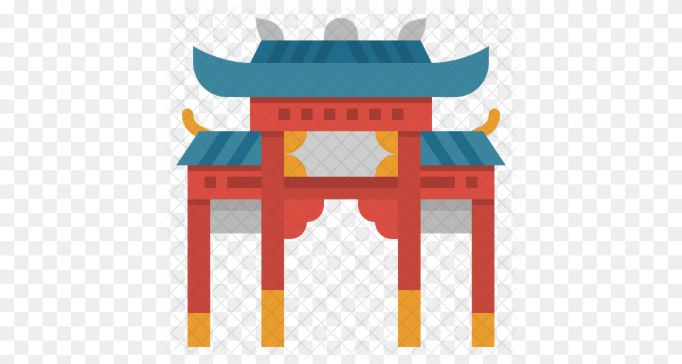 Chinese Gate Icon Religion, Torii Free Transparent Png