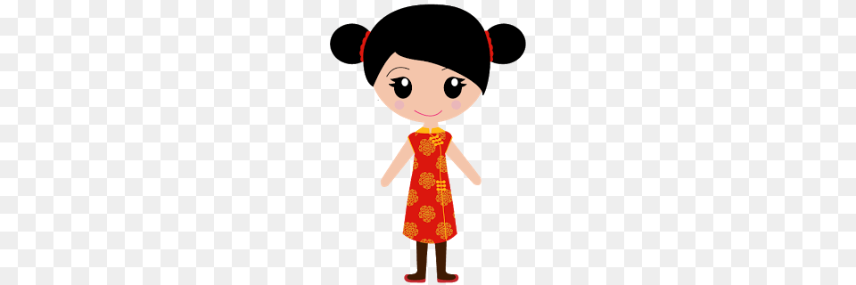 Chinese Girl Clipart, Toy, Doll, Child, Person Png
