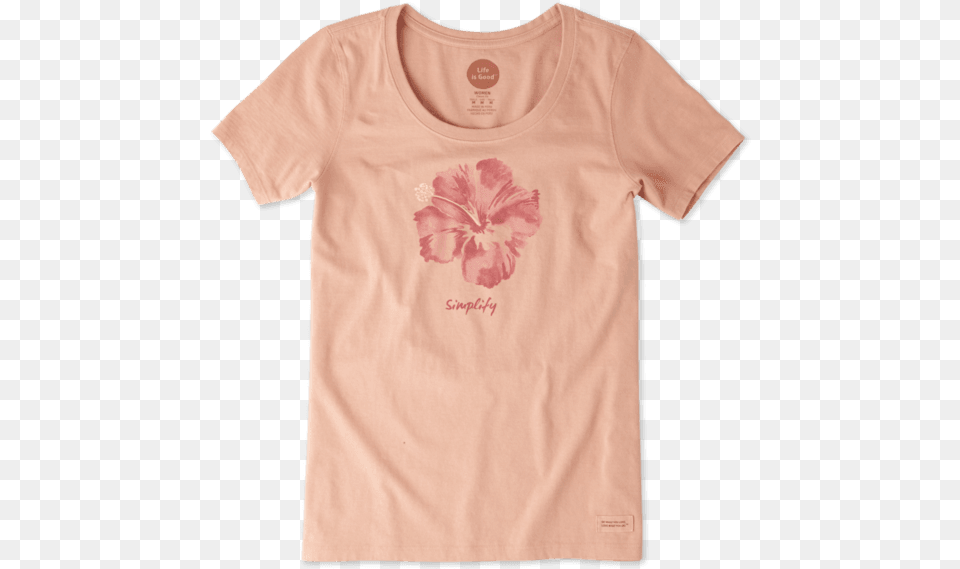 Chinese Hibiscus, Clothing, T-shirt, Flower, Plant Free Transparent Png