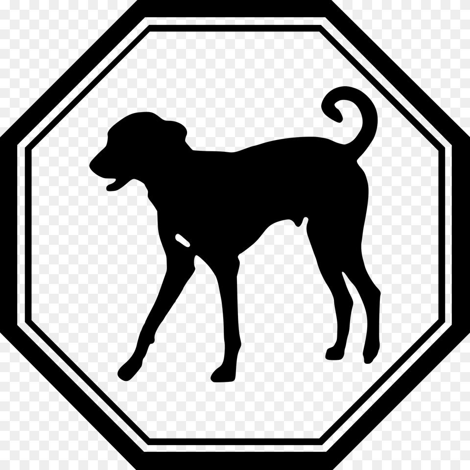 Chinese Horoscope Dog Sign Clipart, Symbol, Animal, Canine, Mammal Png Image