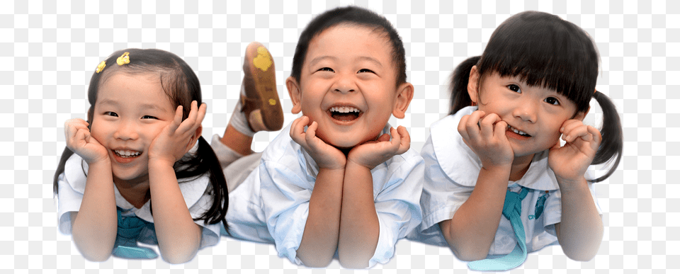 Chinese Kids, Happy, Body Part, Face, Finger Free Png Download