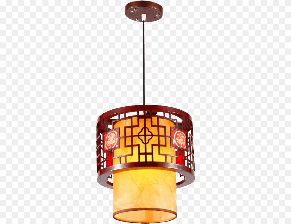 Chinese Lamp All Chinese Modern Pendant Lantern Light, Chandelier, Ceiling Light Png Image