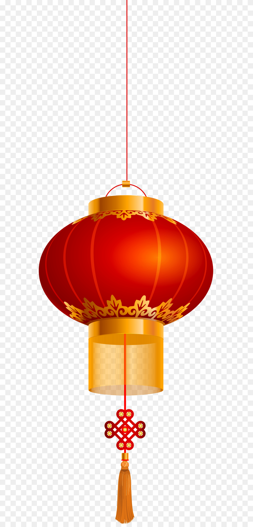 Chinese Lantern Gold Red Clip Art, Lamp, Lampshade Free Transparent Png