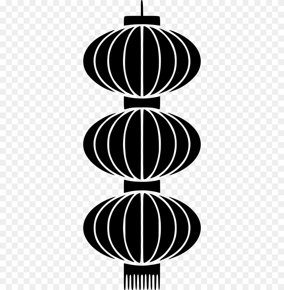 Chinese Lantern Multiple Lantern Festival, Cutlery, Fork, Stencil, Light Free Png Download
