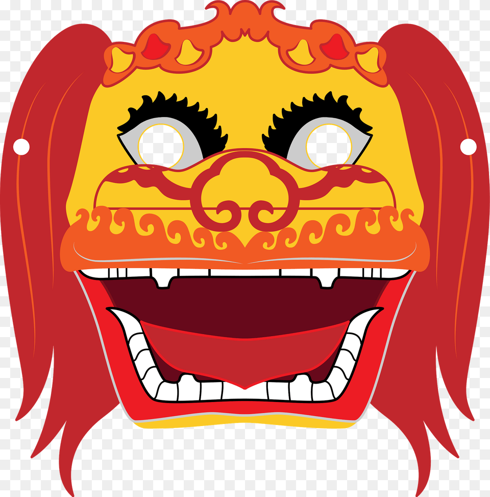 Chinese Lion Dance Mask Clipart, Baby, Person Free Png