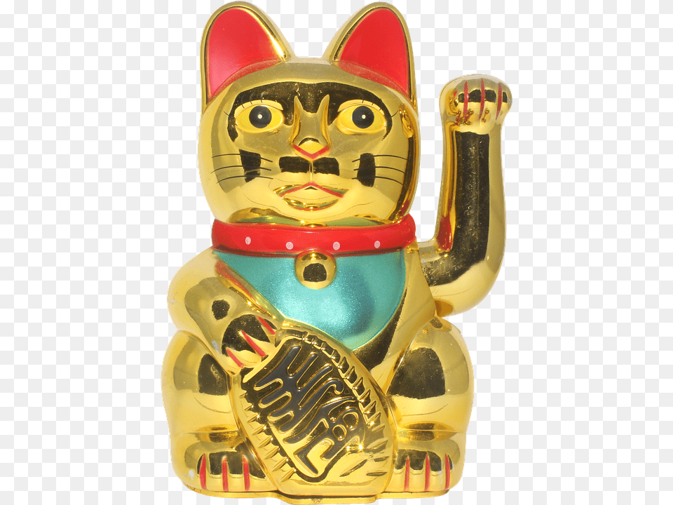 Chinese Lucky Cat, Figurine, Animal, Mammal, Pet Png