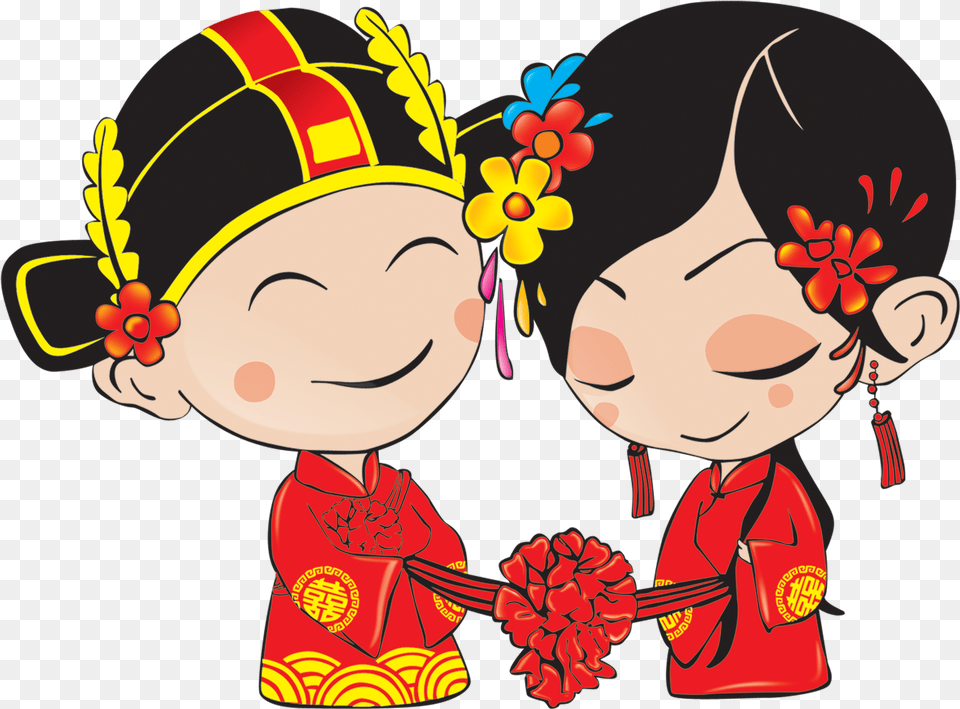 Chinese Marriage Download Wedding Chinese, Clothing, Dress, Accessories, Jewelry Png