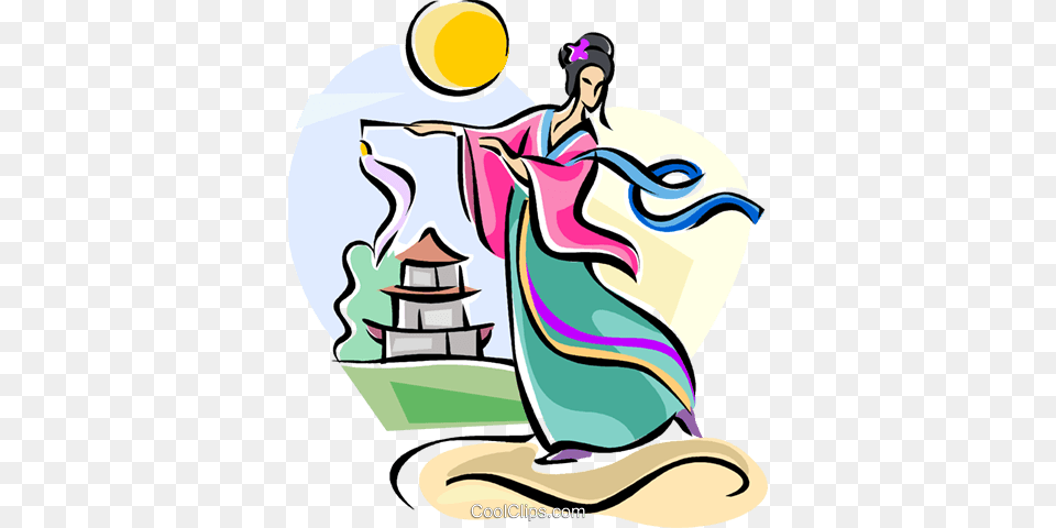 Chinese Moon Festival Royalty Vector Clip Art Illustration, Clothing, Dress, Baby, Person Png Image