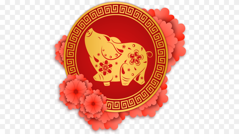 Chinese New Year 2019 Transparent, Face, Head, Person, Food Free Png Download