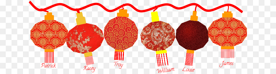 Chinese New Year, Lamp, Lantern, Food, Sweets Free Transparent Png
