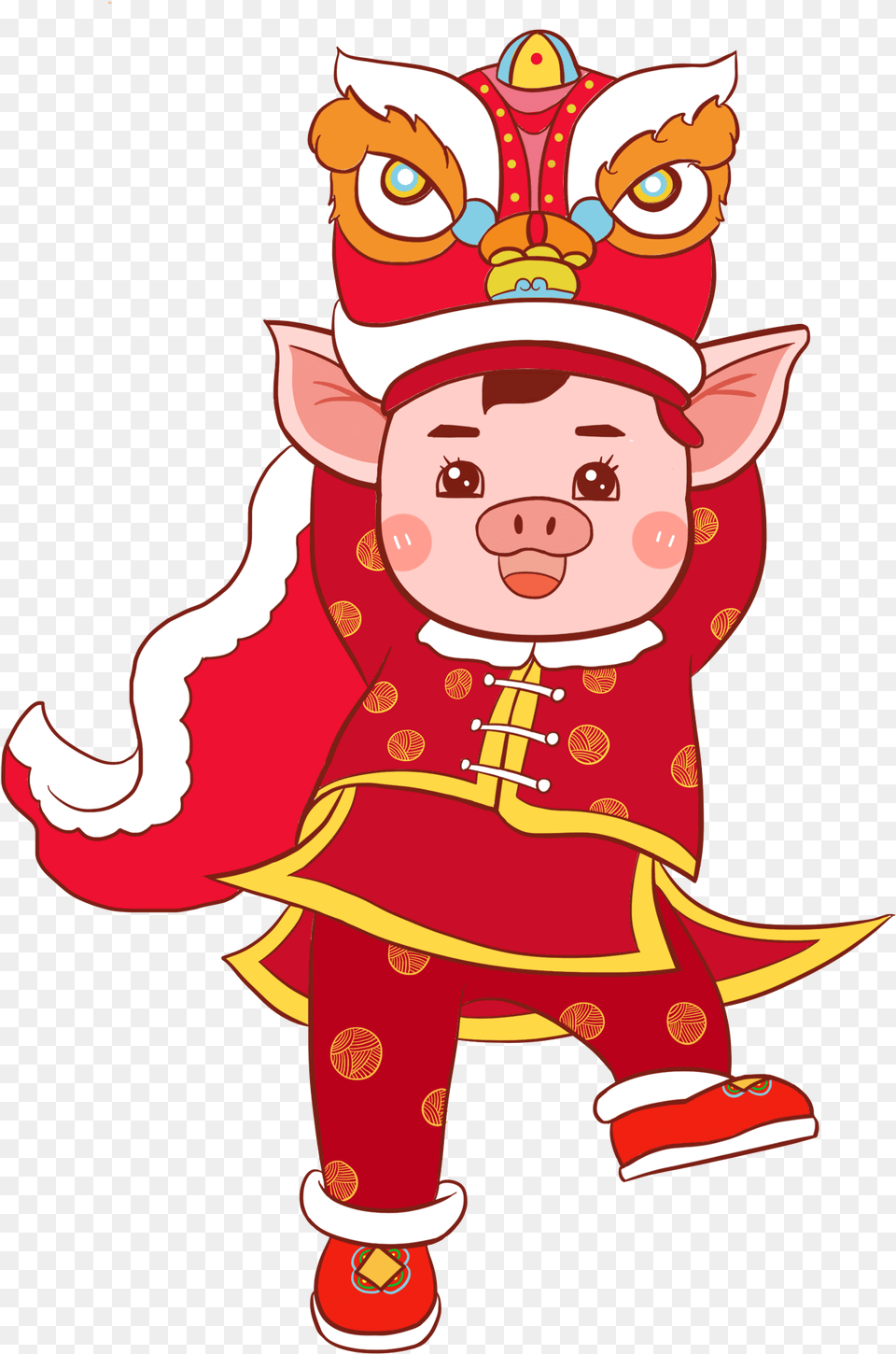 Chinese New Year, Elf, Baby, Person, Face Free Transparent Png