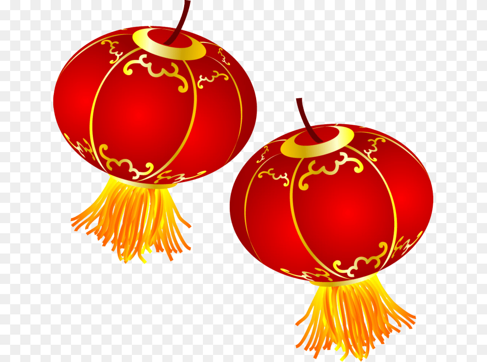 Chinese New Year, Lamp, Lantern Free Png