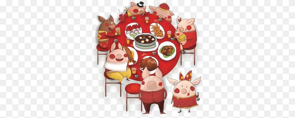 Chinese New Year Celebration Kickstarts U2013 Blissful 2019, Person, People, Meal, Lunch Free Png Download