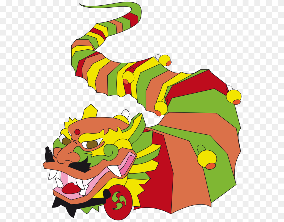 Chinese New Year Chinese Dragon China Dragon Dance, Dynamite, Weapon Free Png Download