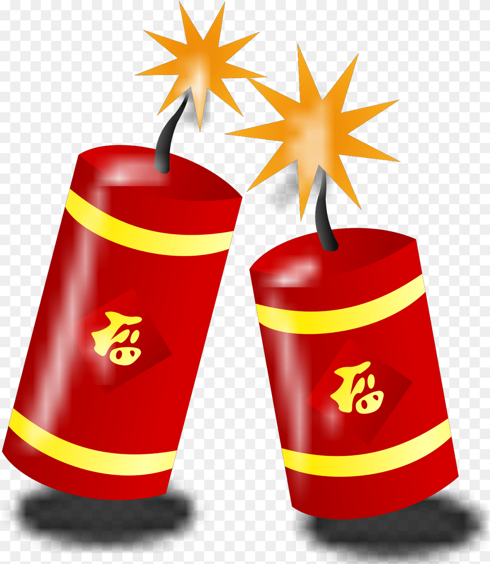 Chinese New Year Decoration, Dynamite, Weapon Free Transparent Png