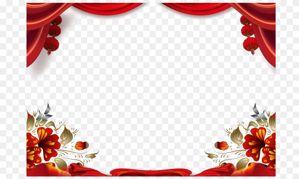 Chinese New Year Decoration Chinese New Year, Art, Floral Design, Graphics, Pattern Free Png Download
