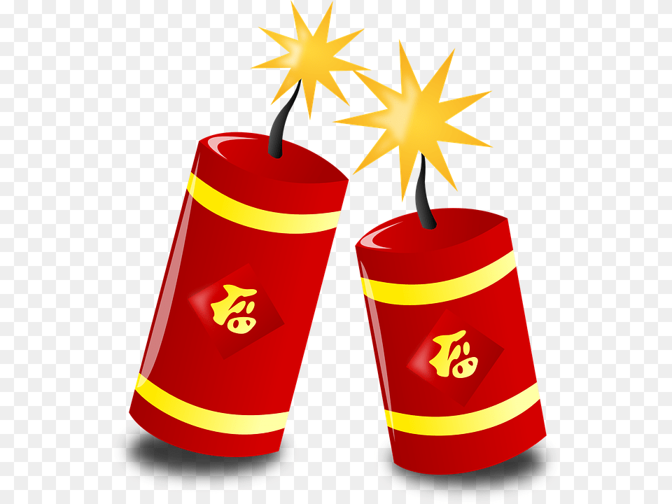Chinese New Year Hd Transparent Chinese New Year Hd, Dynamite, Weapon Free Png Download