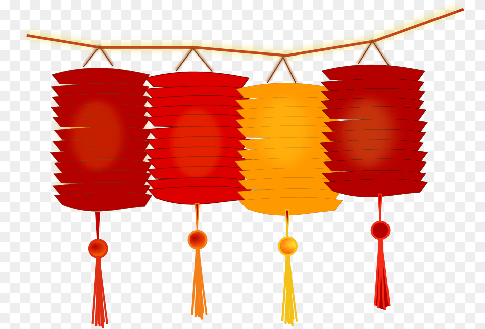 Chinese New Year Japanese Lanterns Clip Art, Lamp, Lantern Free Png Download