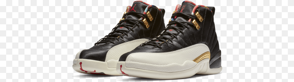 Chinese New Year Jordans, Clothing, Footwear, Shoe, Sneaker Png Image