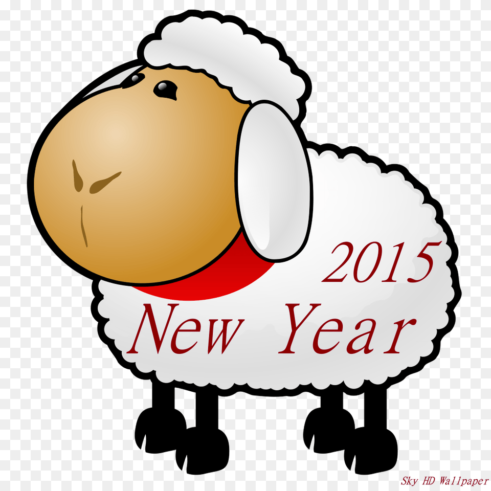 Chinese New Year Sheep Clipart, Food, Produce, Nut, Plant Png Image