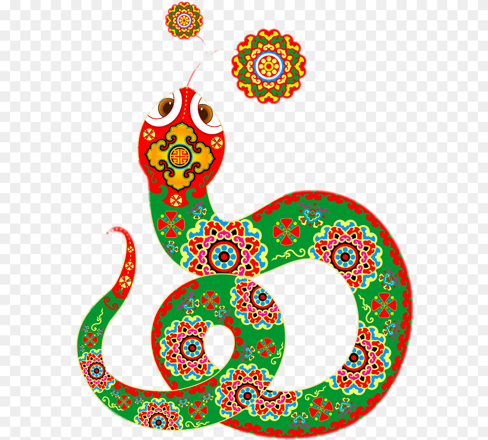 Chinese New Year Snake Chinese Zodiac Animation Chinese New Year, Pattern, Text, Number, Symbol Free Transparent Png
