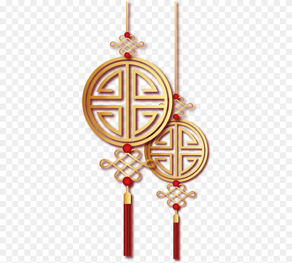Chinese New Year Symbols, Knot, Dynamite, Weapon Free Png Download