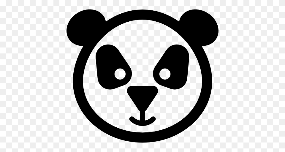Chinese Panda Bear, Stencil, Smoke Pipe Png