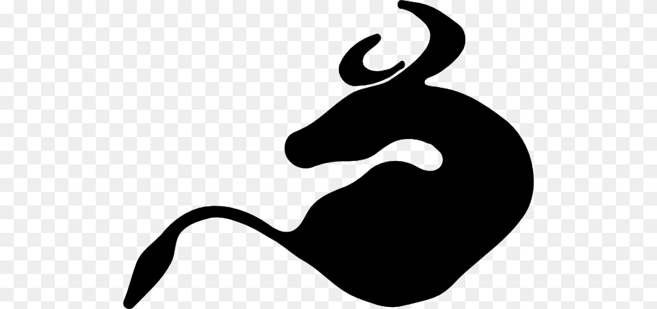 Chinese Zodiac Ox Clip Art, Stencil, Silhouette, Smoke Pipe Free Transparent Png
