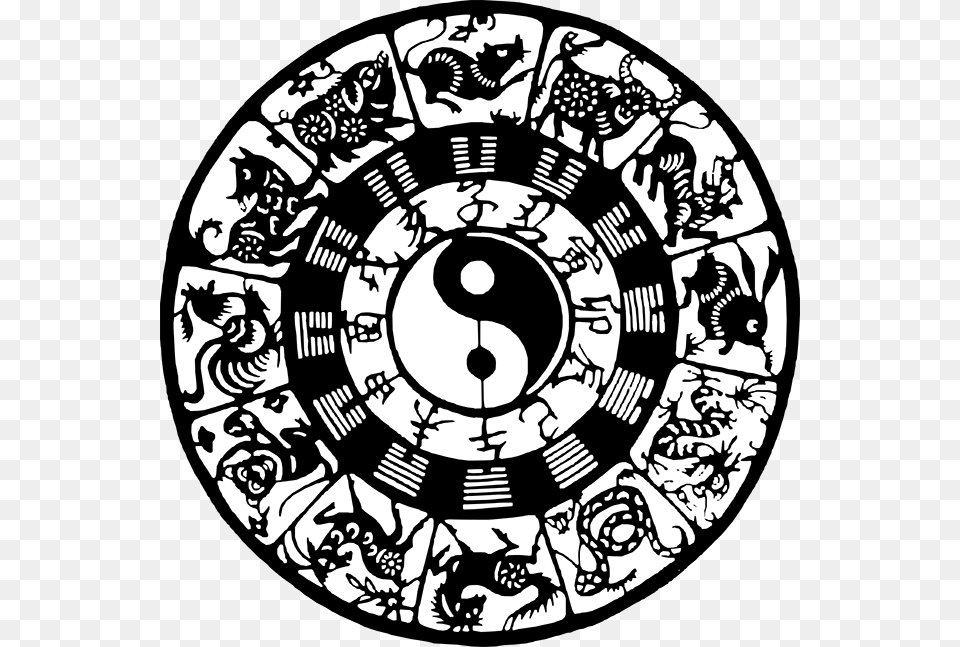 Chinese Zodiac Signs Compatibility Overview Chinese Zodiac Signs Circle, Art, Number, Symbol, Text Free Transparent Png