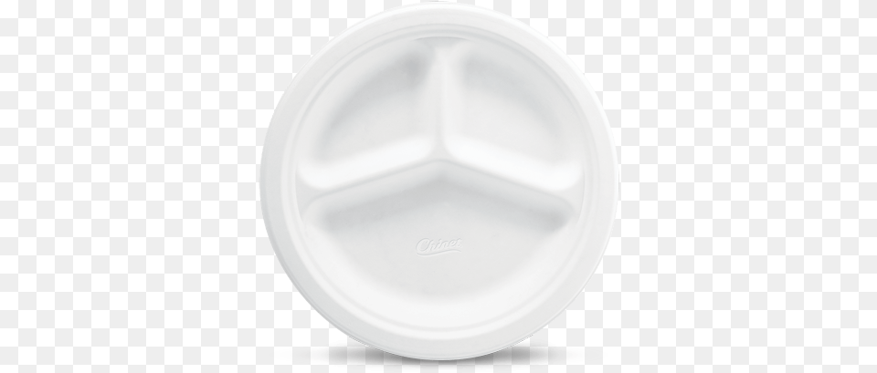 Chinet Classic White Compartment Plate 10 38quot Tarelka Melkaya, Art, Food, Meal, Porcelain Free Png