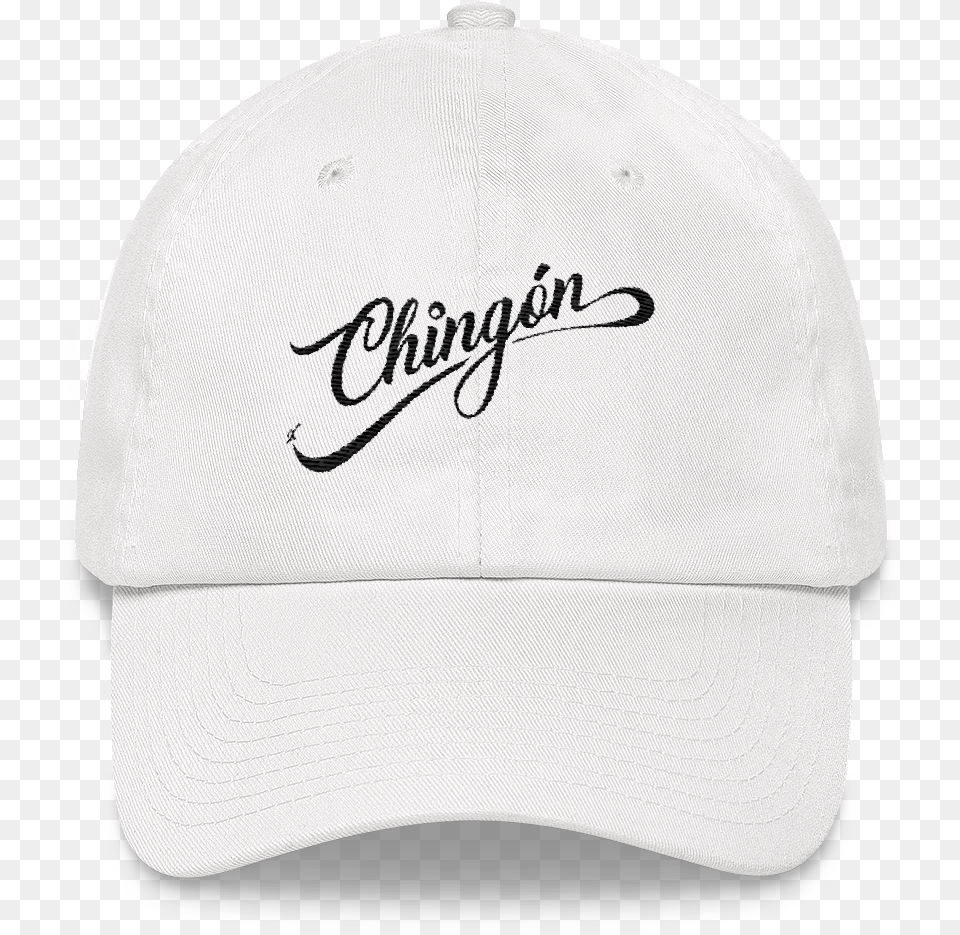 Chingon White Hat Baseball Cap, Baseball Cap, Clothing, Helmet Png Image