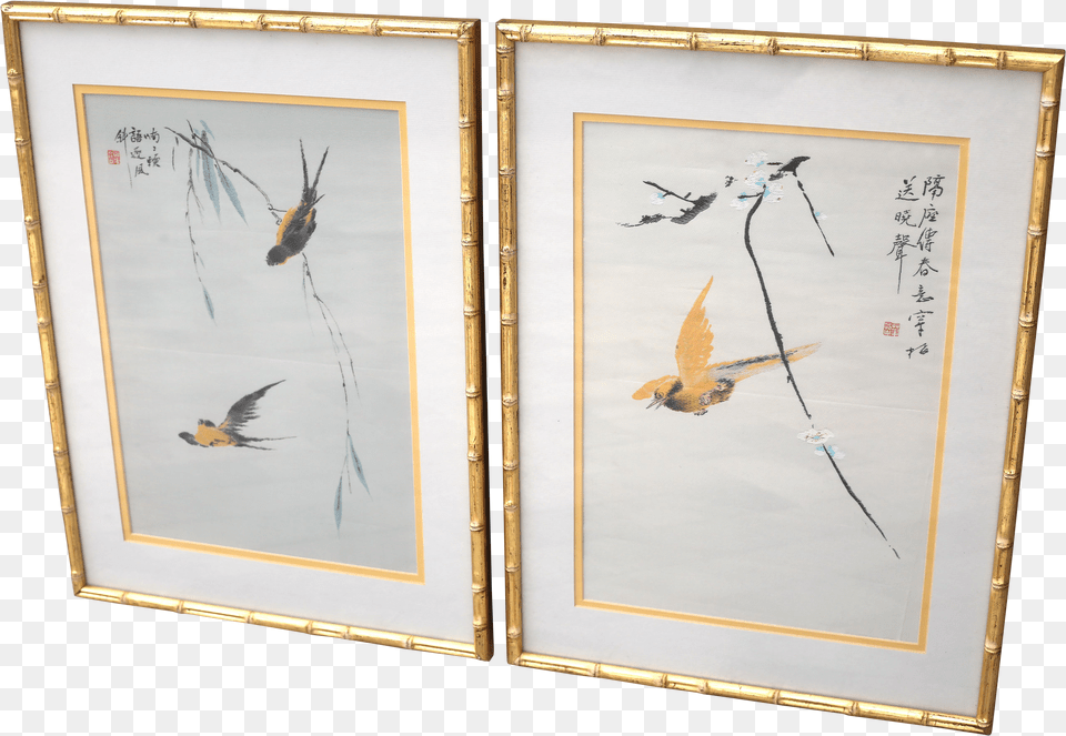 Chinoiserie In Bamboo Frames Free Png