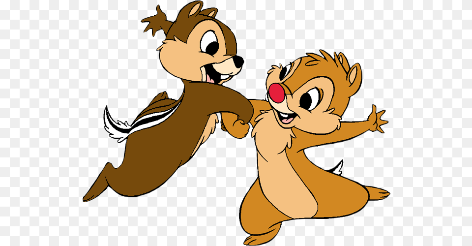 Chip And Dale, Cartoon, Baby, Person, Animal Free Png Download