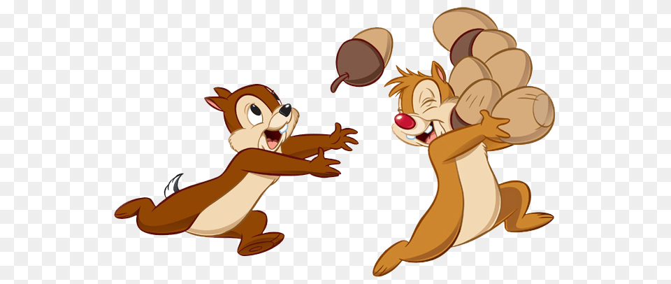 Chip And Dale, Cartoon Png Image