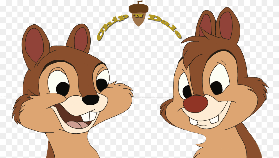 Chip And Dale Cartoon, Adult, Face, Head Free Png Download