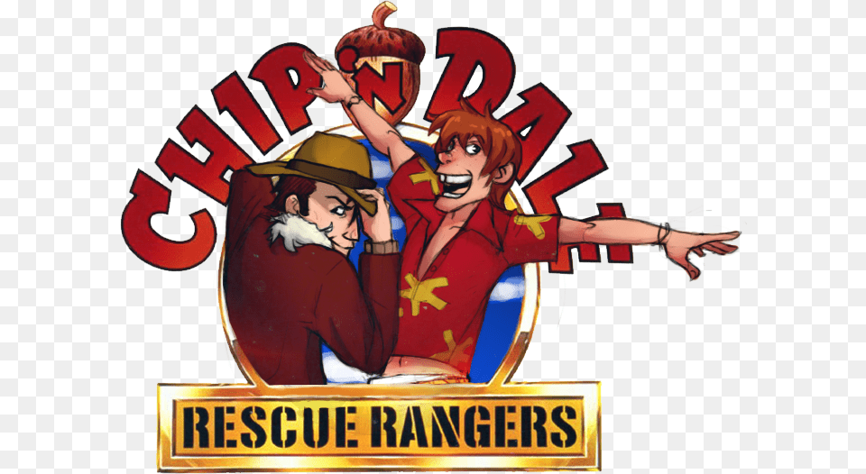 Chip And Dale Rescue Rangers Series, Book, Comics, Publication, Person Free Png