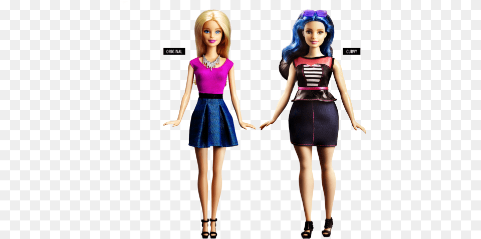 Chip Chick Barbie Body Types, Toy, Doll, Figurine, Woman Png