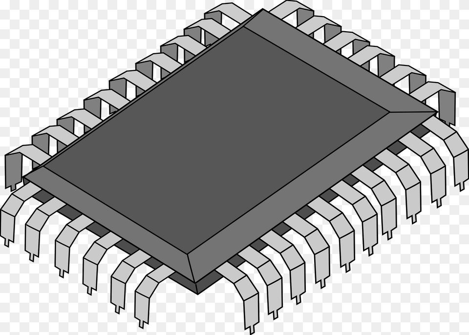 Chip Clipart, Electronic Chip, Electronics, Hardware, Printed Circuit Board Png Image