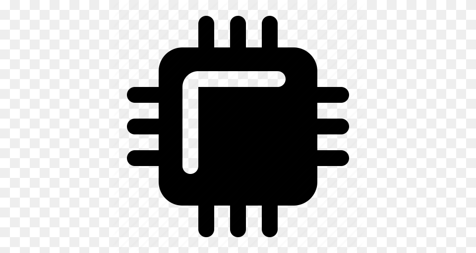Chip Computer Microchip Technology Icon, Electronics, Electrical Device Free Png Download
