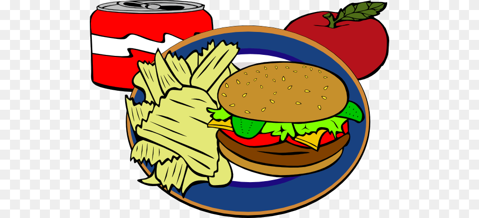 Chip Food Cliparts, Burger, Lunch, Meal, Can Free Png