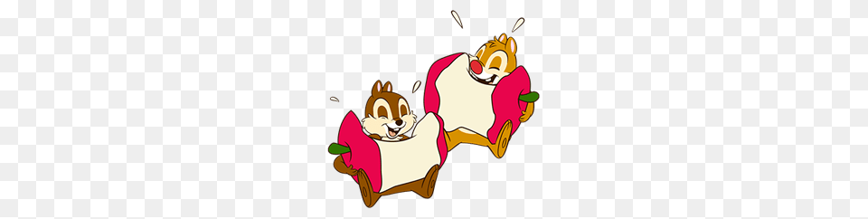 Chip N Dale Pop Up Stickers, Cartoon, Cream, Dessert, Food Free Png