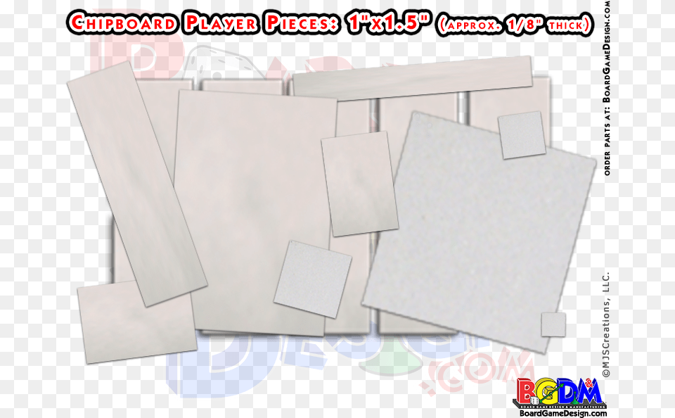 Chipboard Pieces Make Your Own Game Pieces Plan, White Board Png Image
