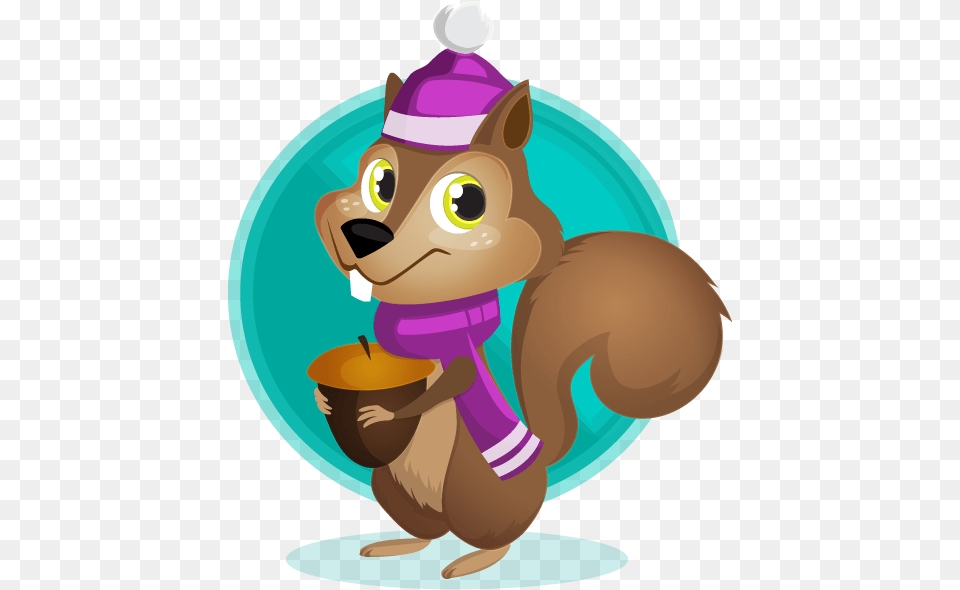 Chipmunk Clipart Small Squirrel Animales Animados Con Bufandas, Baby, Person Free Png